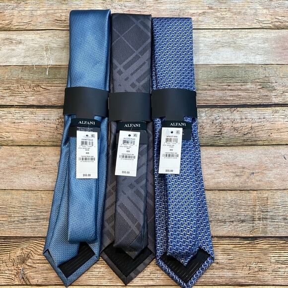 Alfani Alfatech 3 Tie Bundle NWT - Picture 2 of 4